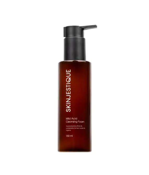 Пенка для умывания с глюконолактоном Skinjestique Mild Acid Cleansing Foam, 150 мл