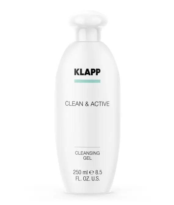 Гель очищающий для лица KLAPP CLEAN & ACTIVE Cleansing Gel, 250 мл