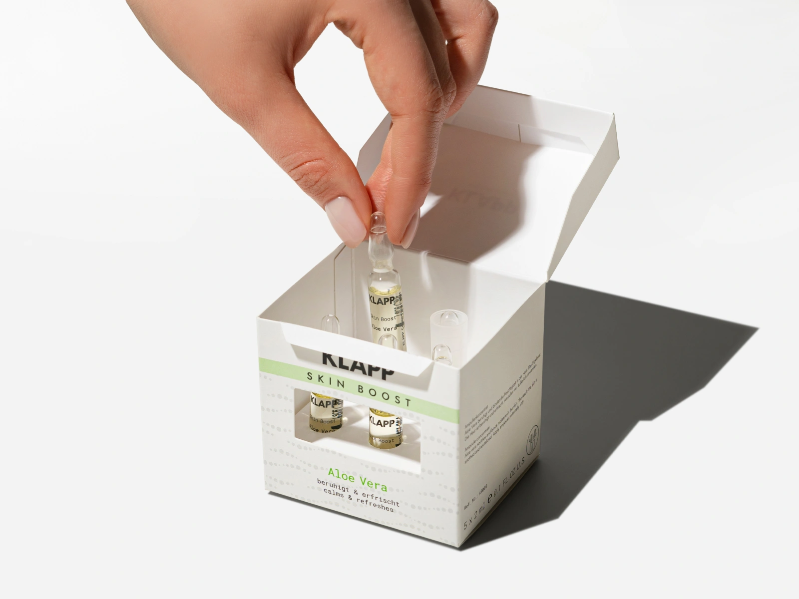 Концентрат KLAPP SKIN BOOST Aloe Vera, 5 х 2 мл