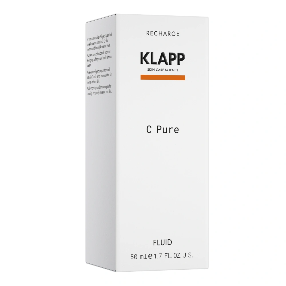Витаминная эмульсия для лица с витамином С KLAPP C PURE Fluid, 50 мл