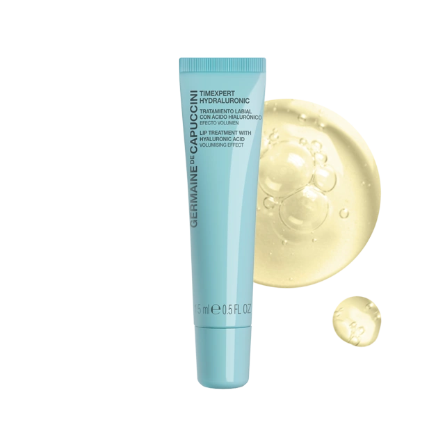 Гель для губ вольюминизирующий с гиалуроновой кислотой Germaine de Capuccini TimExpert Hydraluronic Lip Treatment with Hyaluronic Acid Volumising Effect, 15 мл
