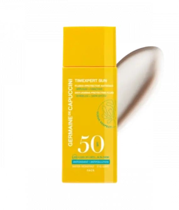 Эмульсия солнцезащитная антивозрастная для лица SPF50 Germaine de Capuccini TimExpert Sun Anti-Ageing Protective Fluid SPF50, 50 мл