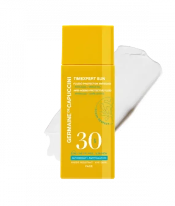 Эмульсия солнцезащитная антивозрастная для лица SPF30 Germaine de Capuccini TimExpert Sun Anti-Ageing Protective Fluid SPF30, 50 мл