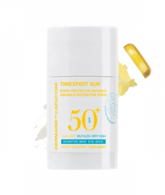 Масло-карандаш солнцезащитный для лица и тела SPF50+ Germaine de Capuccini TimExpert Sun Invisible Protective Stick SPF50+, 25 мл