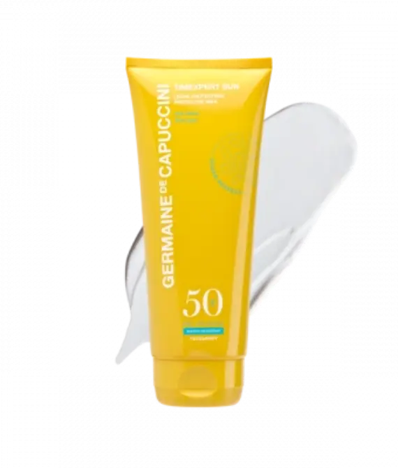 Эмульсия солнцезащитная для лица и тела SPF50 Germaine de Capuccini TimExpert Sun Protective Milk SPF50, 200 мл