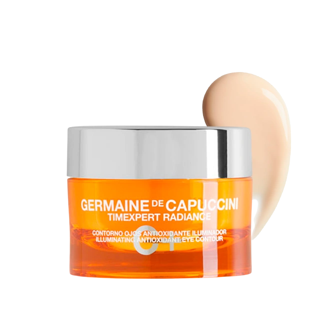 Эмульсия антиоксидантная для кожи вокруг глаз с чистым витамином С Germaine de Capuccini TimExpert Radiance C+ Illuminating Antioxidant Eye Contour, 15 мл